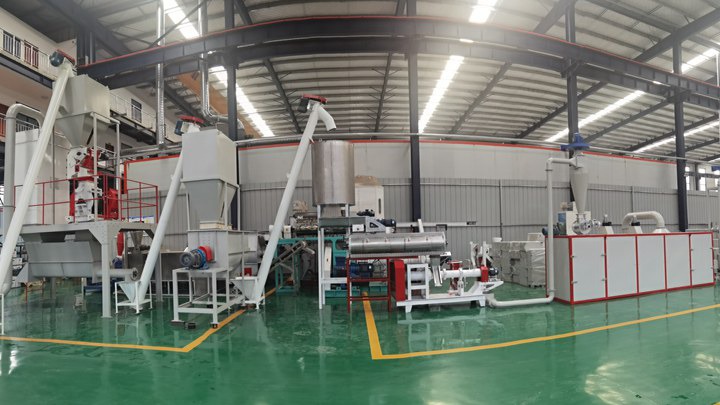 China Fish Food Extruder Equipment Floating Fish Feed 